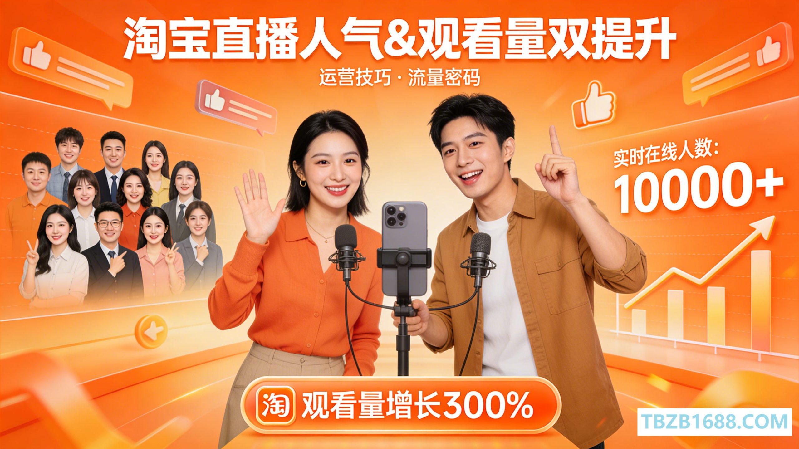 淘宝直播 / 直播间 / 人气提升